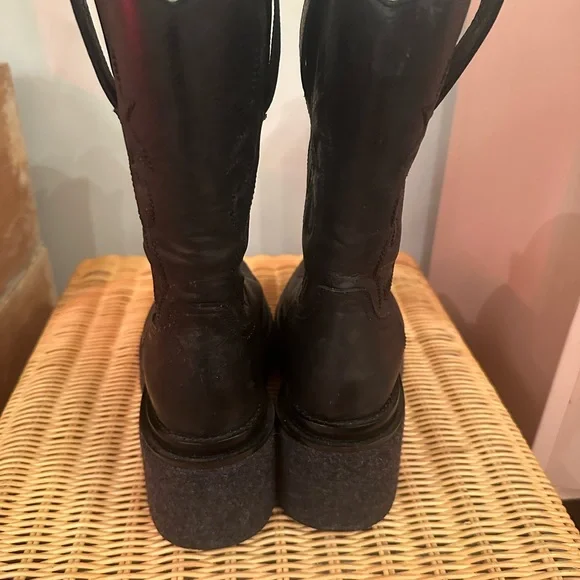 Maison Martin Margiela Black Platform Boots - Picture 3 of 5